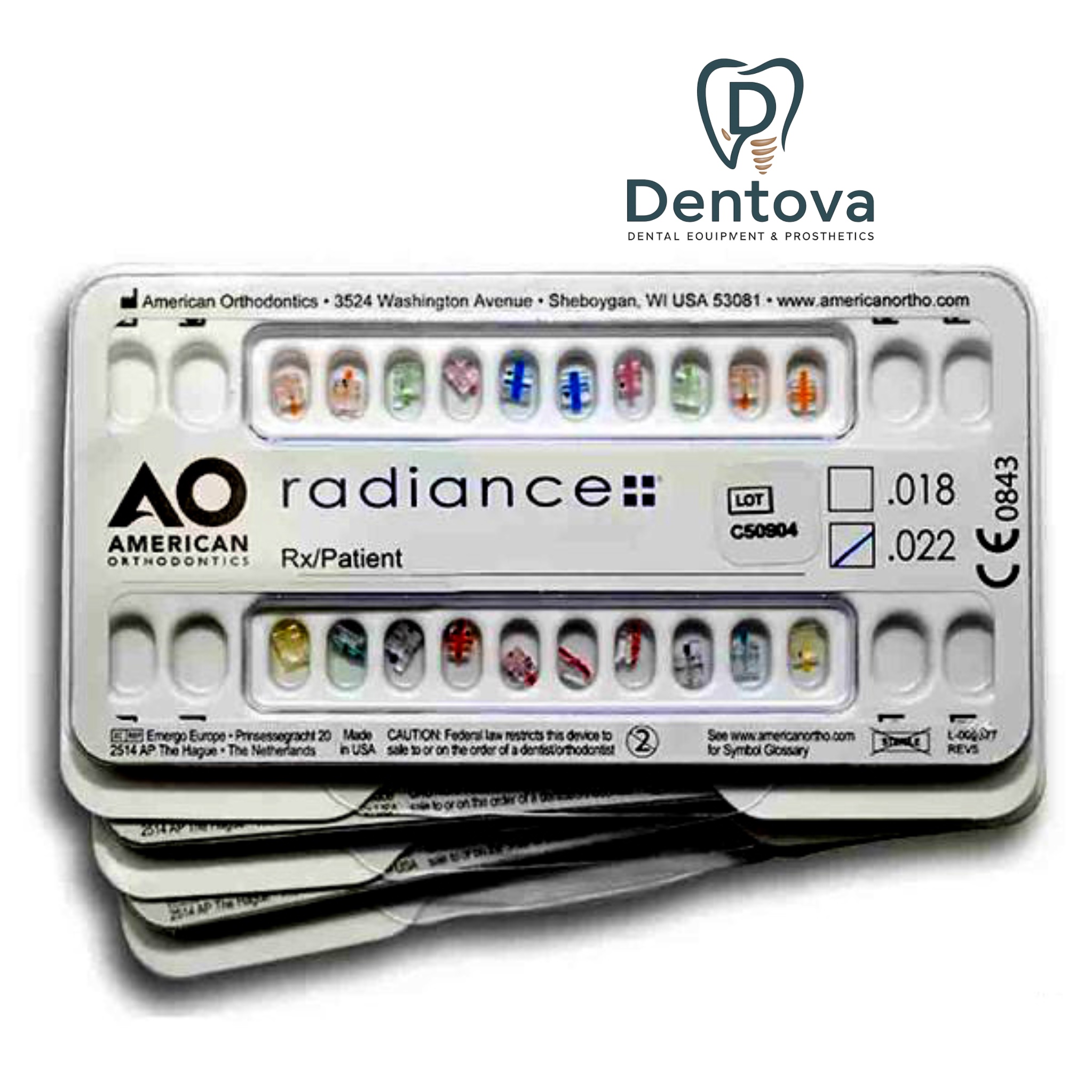 براکت سرامیکی Radiance آمریکن